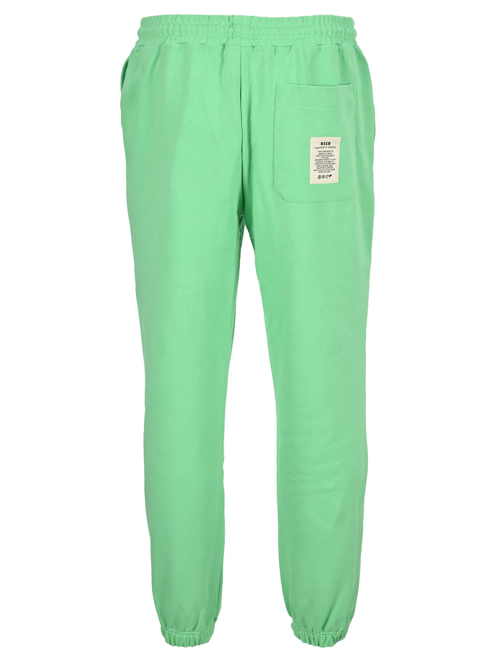 MSGM Logo Printed Drawstring Track Pants