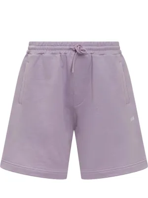 MSGM Logo Printed Drawstring Track Shorts