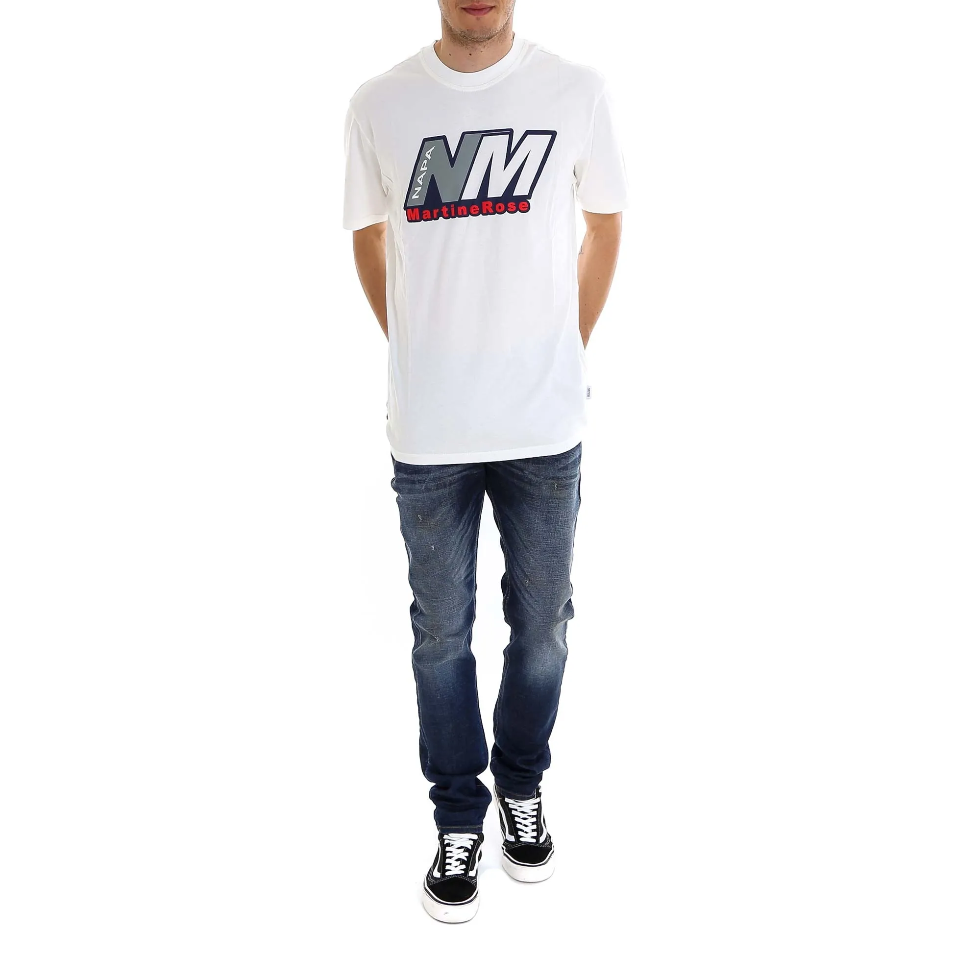 Napa By Martine Rose Graphic Printed Crewneck T-Shirt