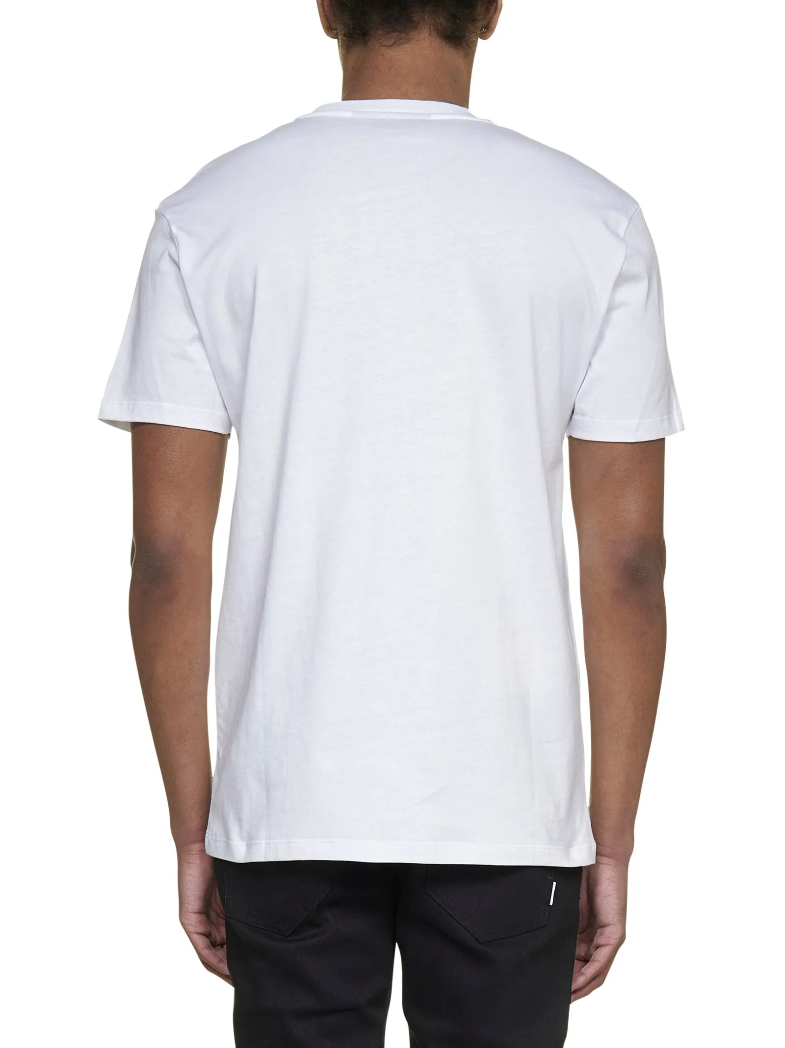 Neil Barrett Graphic Printed Crewneck T-Shirt