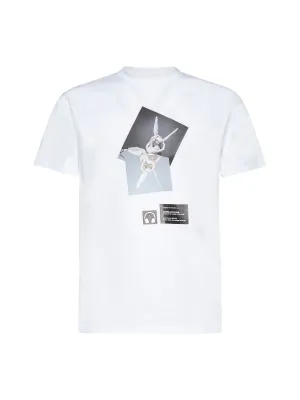 Neil Barrett Graphic Printed Crewneck T-Shirt