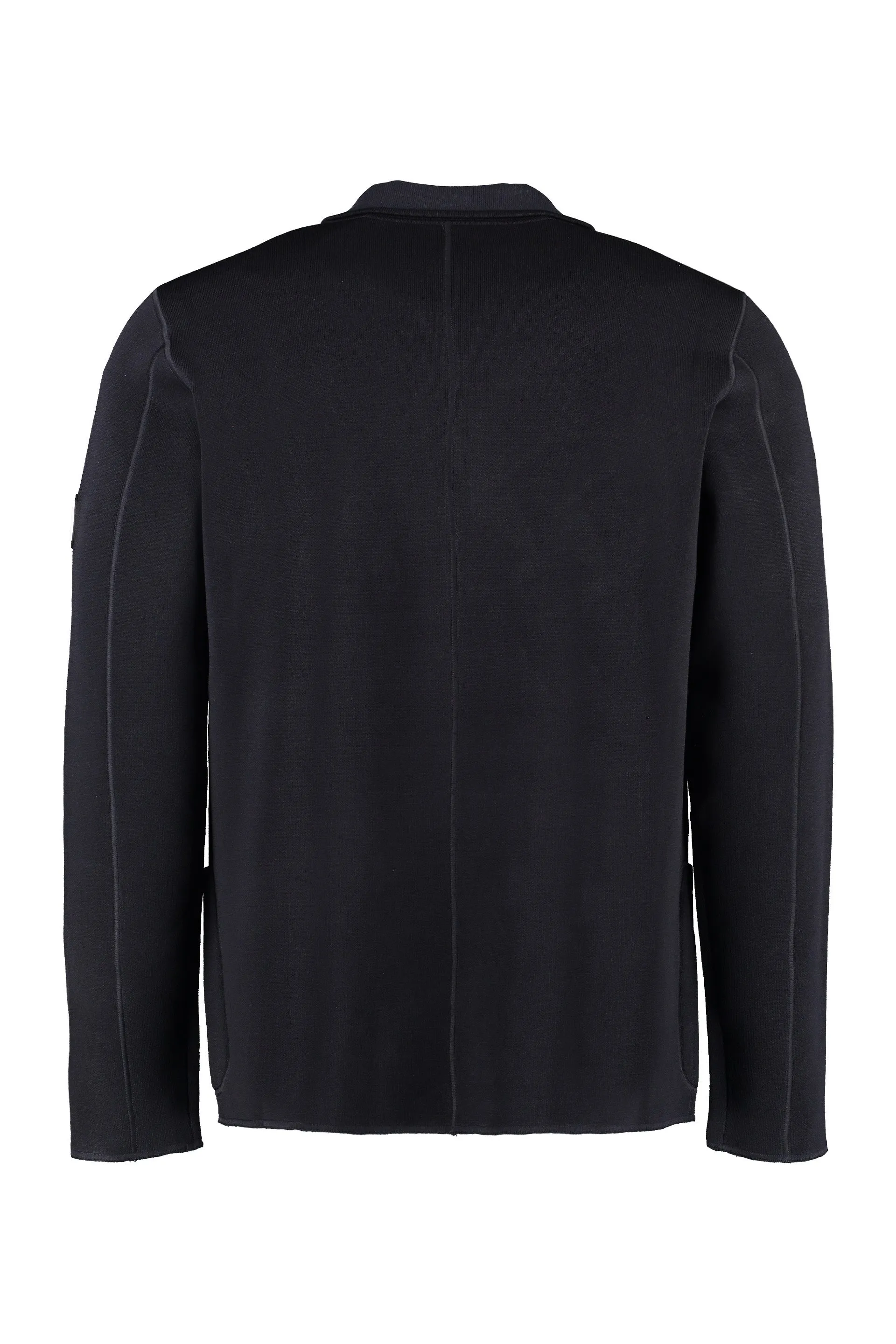 Neil Barrett Logo Patch Buttoned Jacket