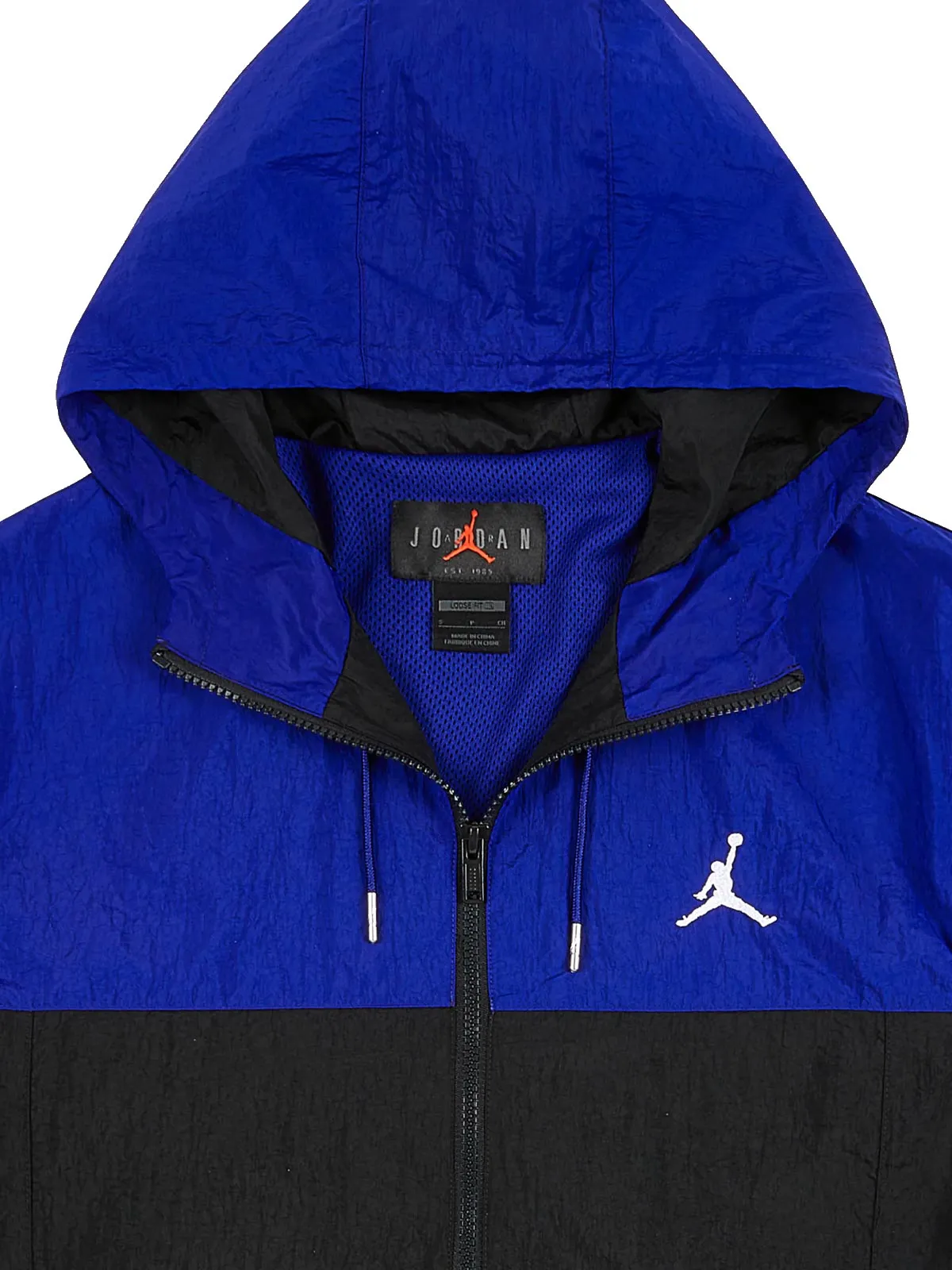 Nike Jordan-Printed Zipped Hooded Jacket