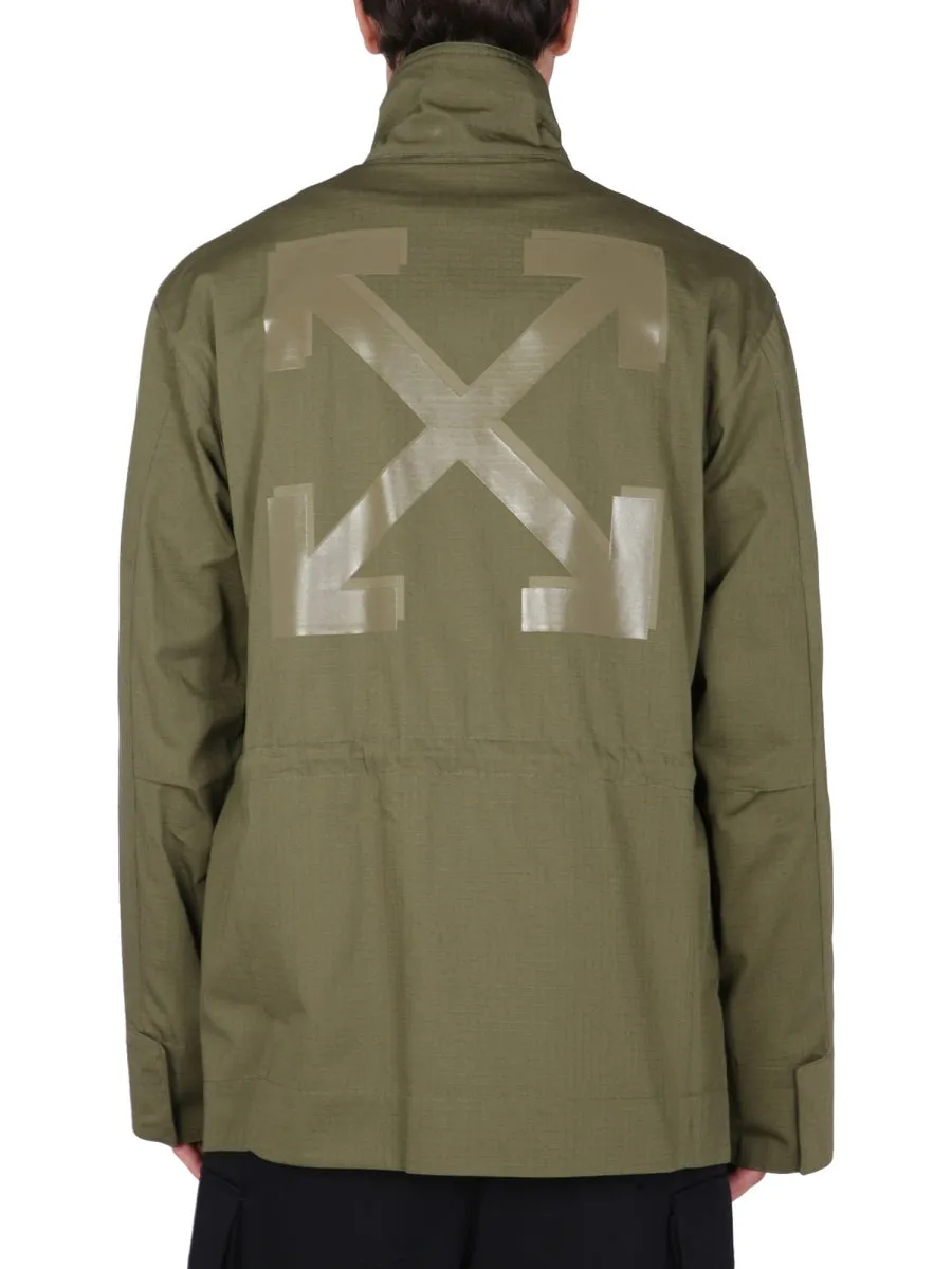 Off-White Arrow Printed Field Jacket