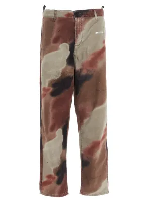 Off-White Camouflage Arrow Stencil Trousers