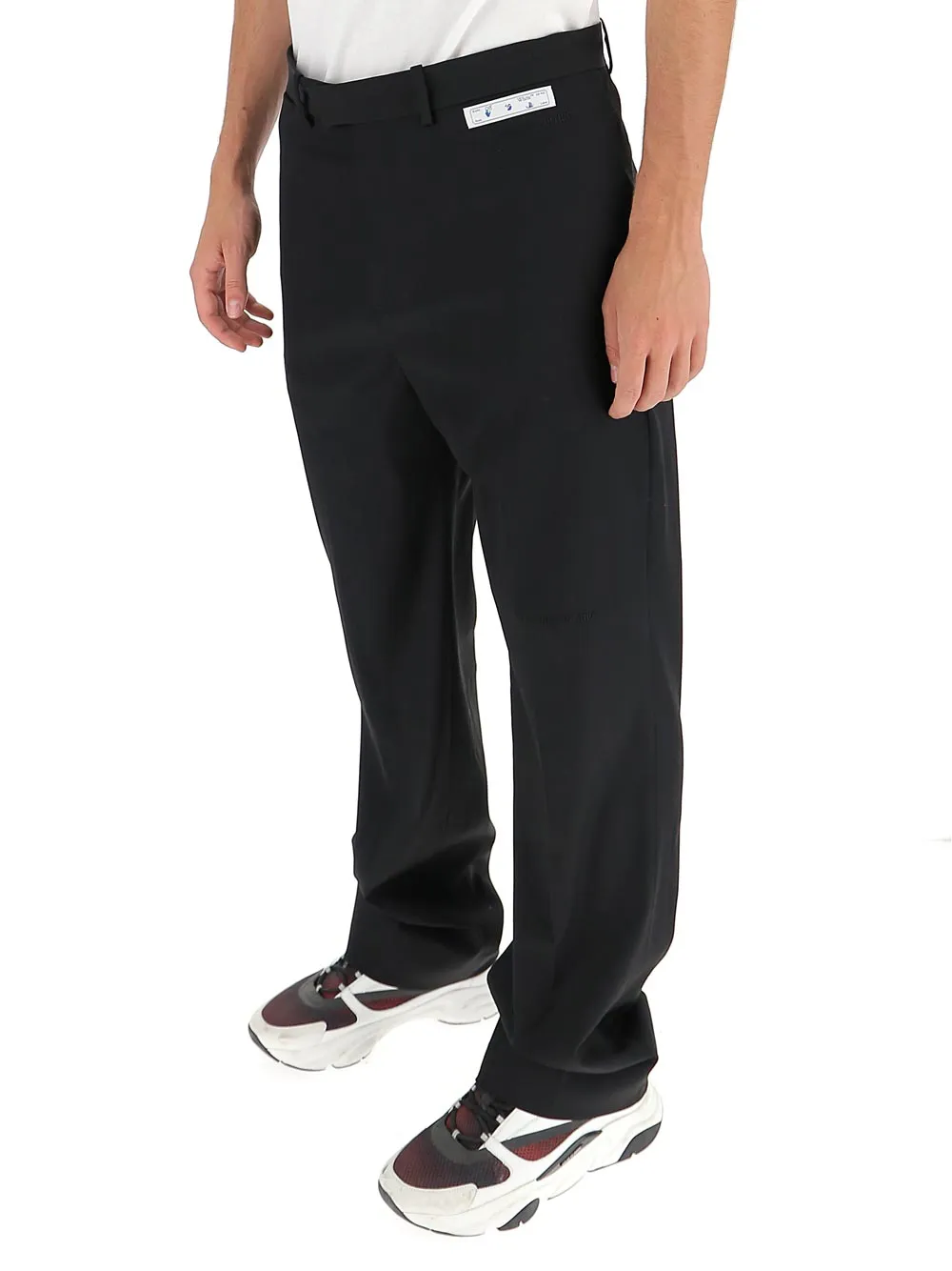 Off-White Logo Patch Trousers