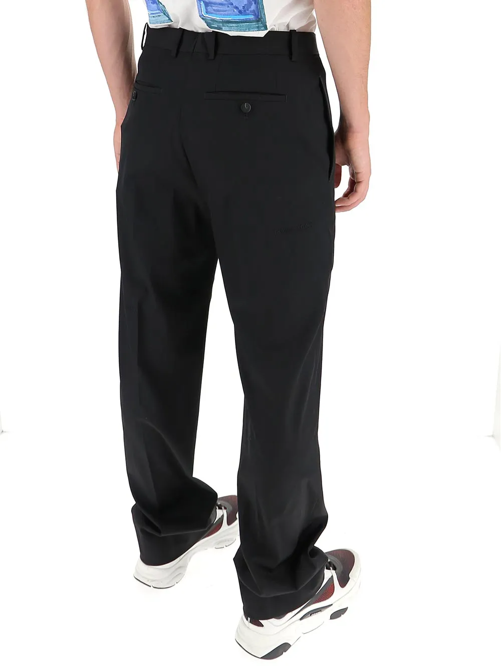 Off-White Logo Patch Trousers
