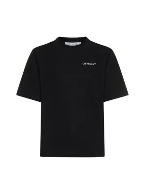 Off-White Logo Printed Crewneck T-Shirt