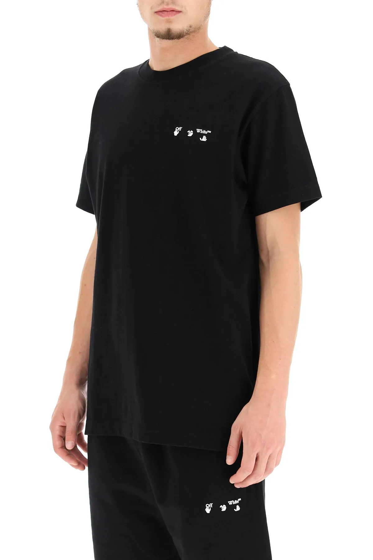 Off-White Logo Printed Crewneck T-Shirt