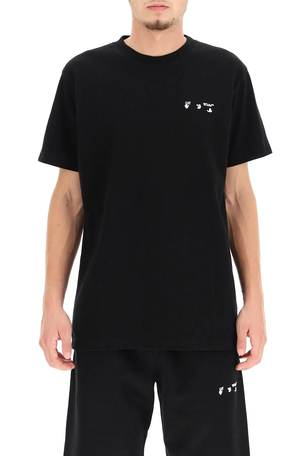 Off-White Logo Printed Crewneck T-Shirt