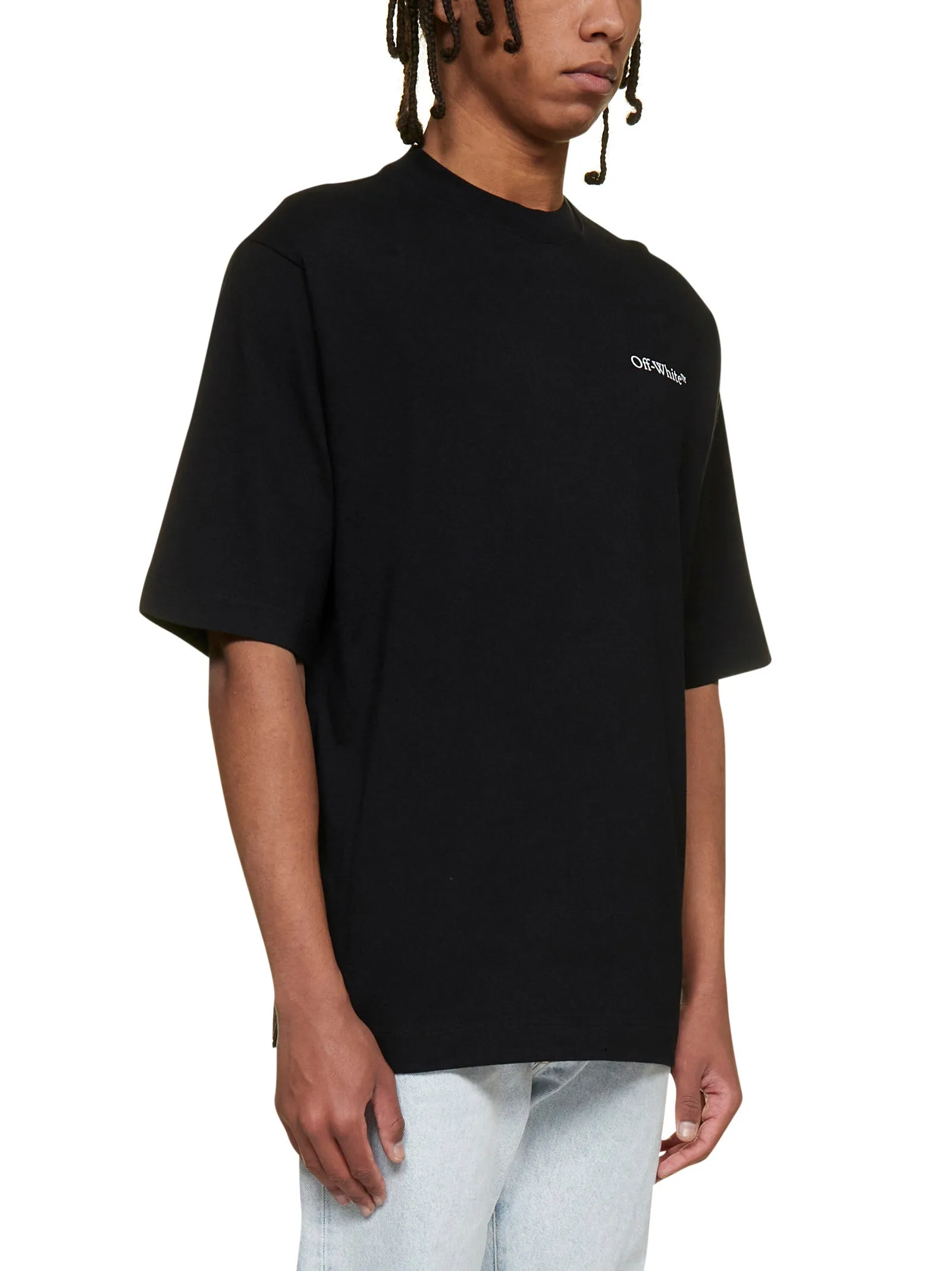 Off-White Logo Printed Crewneck T-Shirt