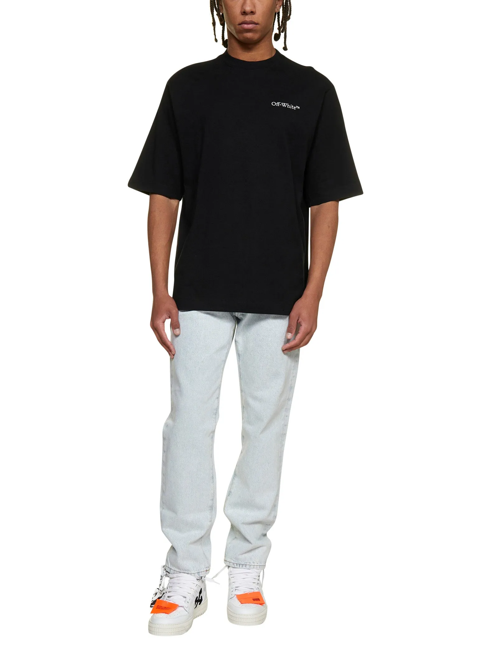 Off-White Logo Printed Crewneck T-Shirt