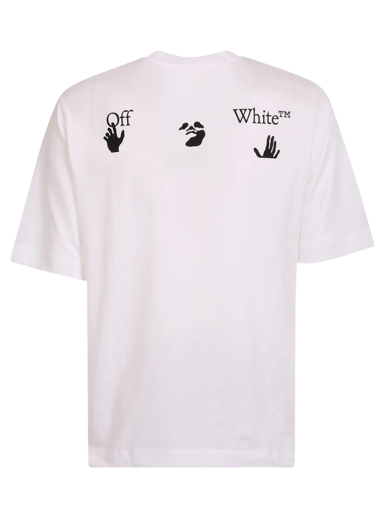Off-White Logo Printed Crewneck T-Shirt