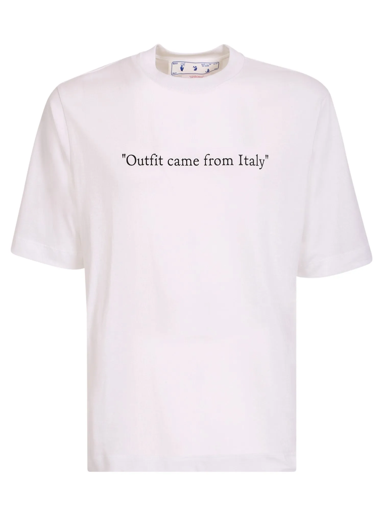 Off-White Logo Printed Crewneck T-Shirt