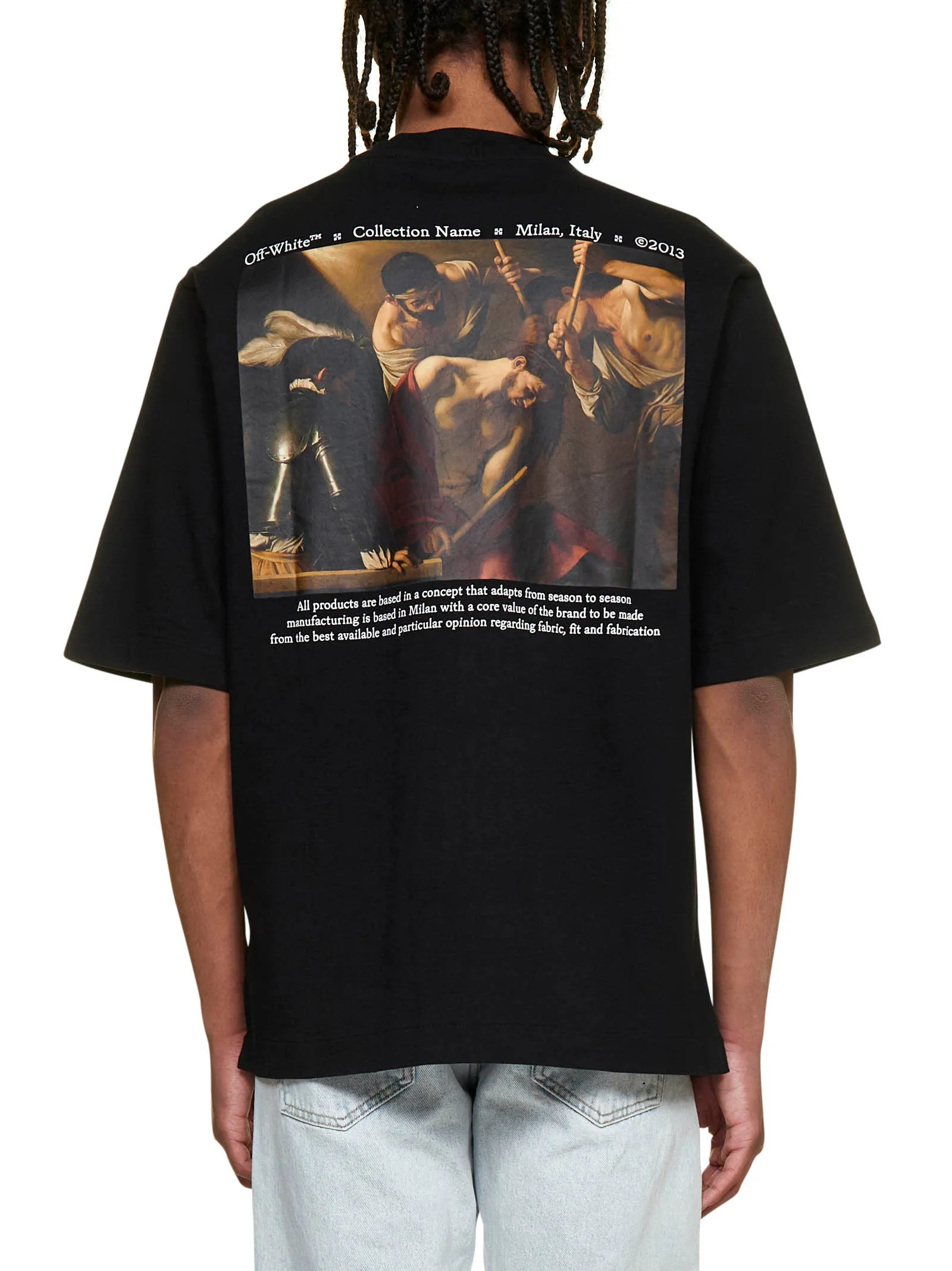 Off-White Logo Printed Crewneck T-Shirt