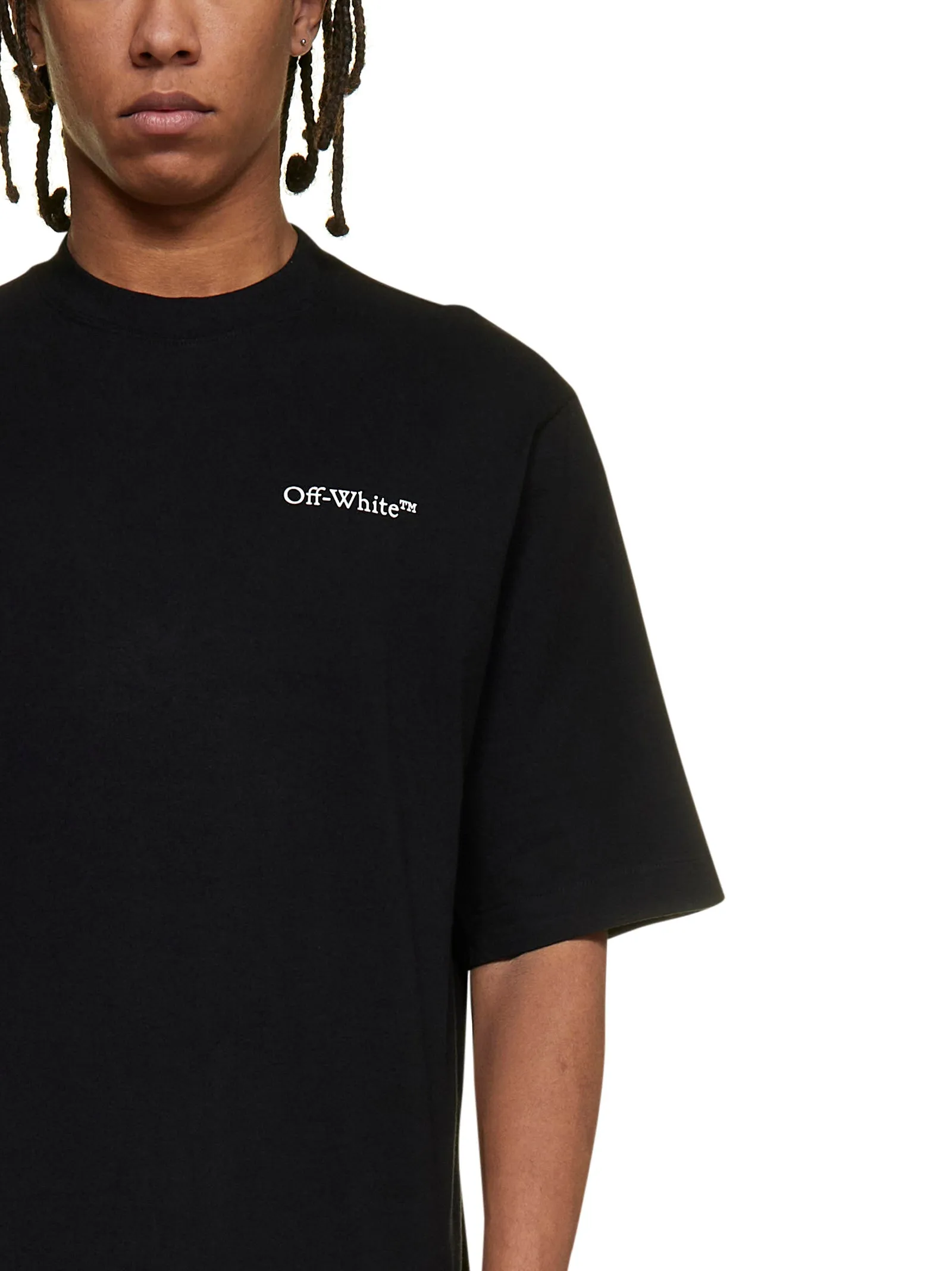 Off-White Logo Printed Crewneck T-Shirt