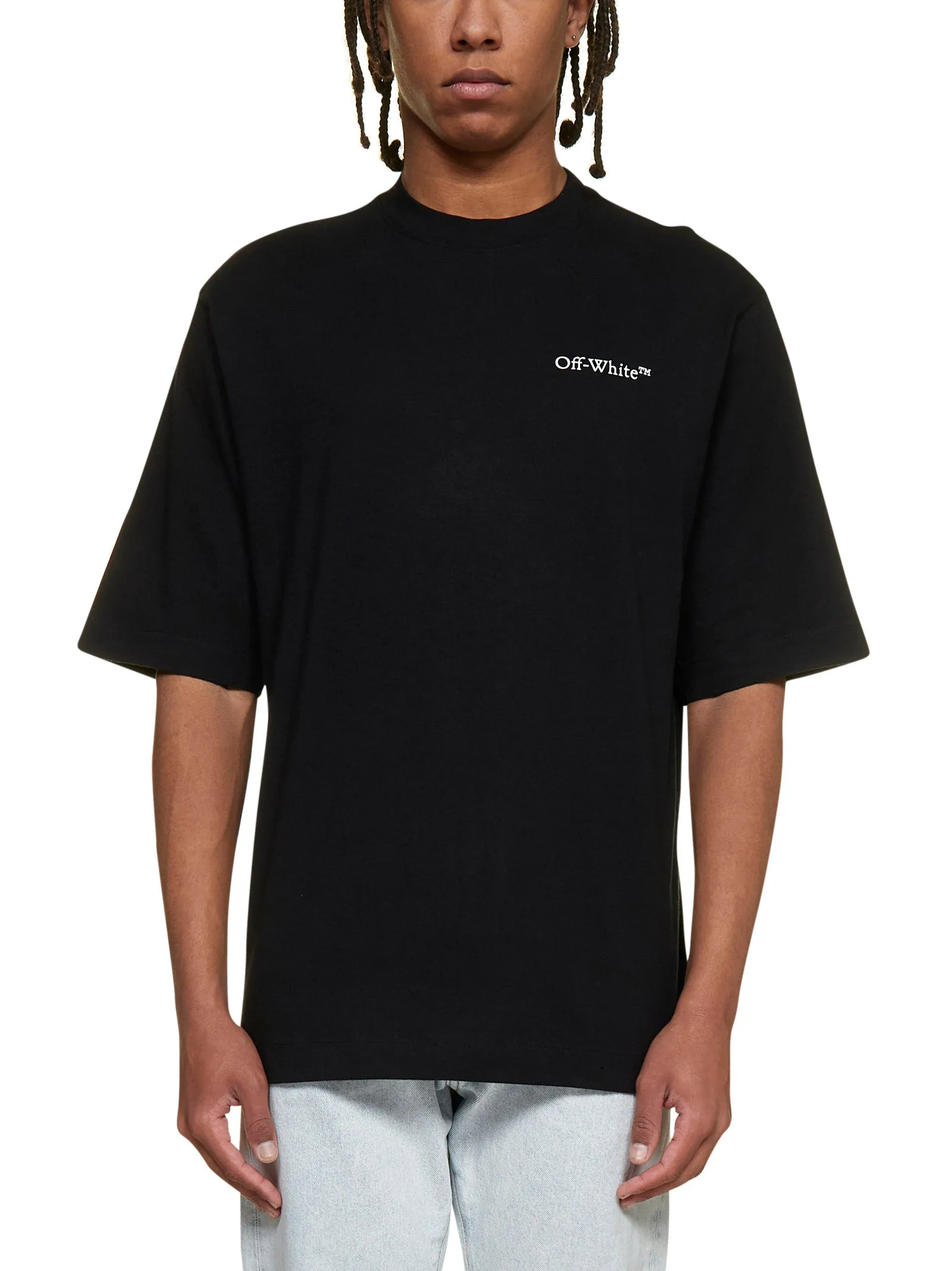 Off-White Logo Printed Crewneck T-Shirt
