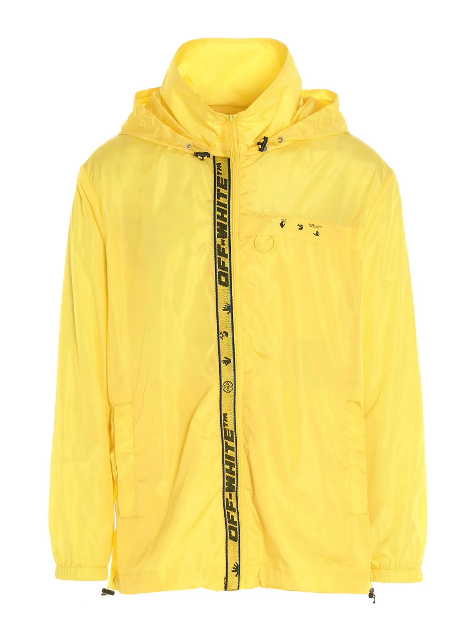 Off-White Logo Tape Windbreaker Jacket