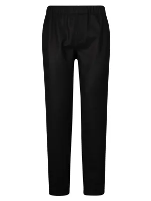 Off-White Paperclip Zip Detailed Straight-Leg Trousers