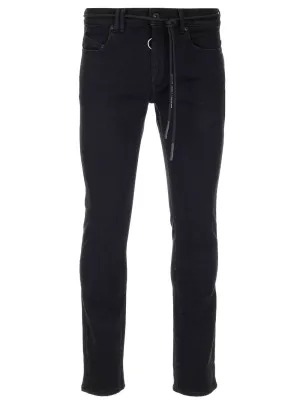 Off-White Pocket Detail Skinny Jeans