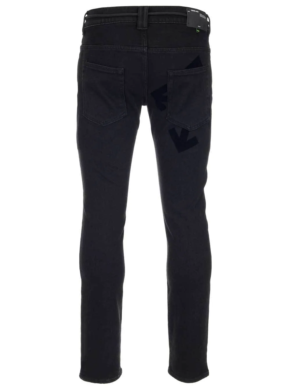 Off-White Pocket Detail Skinny Jeans
