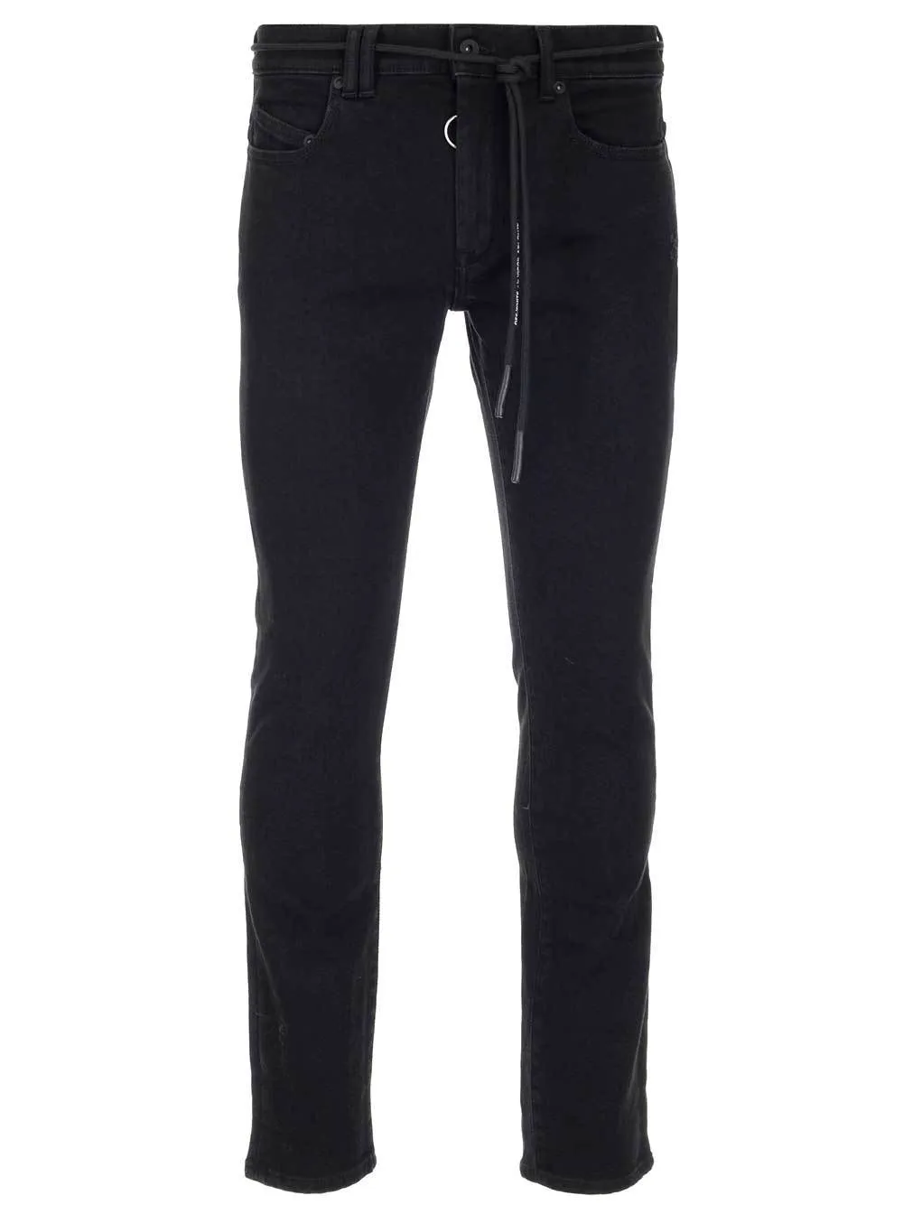 Off-White Pocket Detail Skinny Jeans