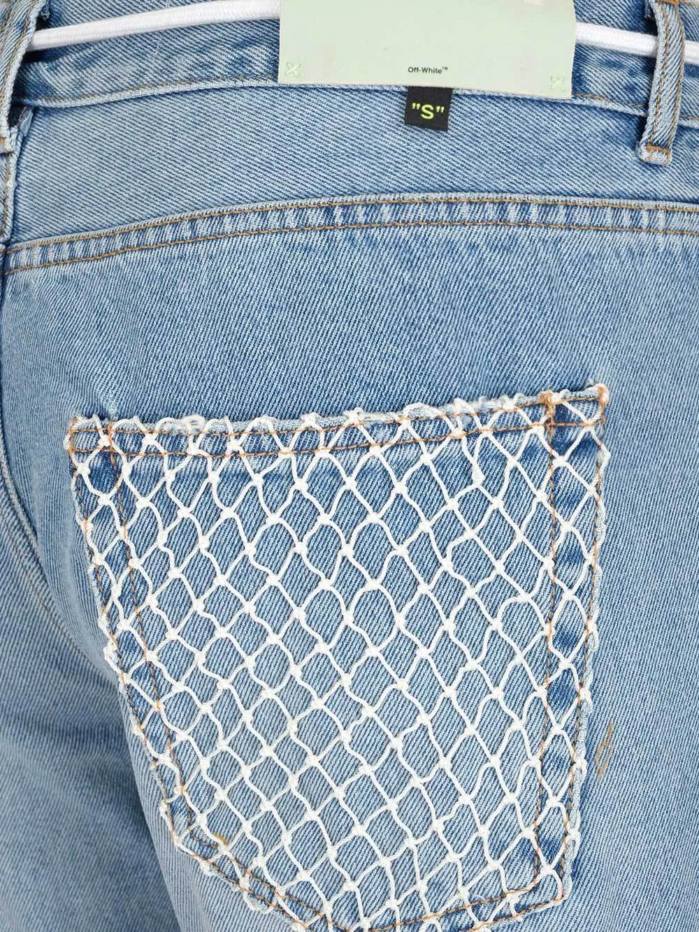 Off-White Slim Bleached Jeans