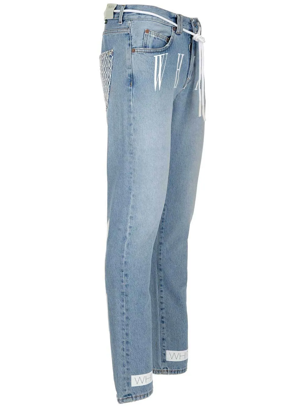 Off-White Slim Bleached Jeans