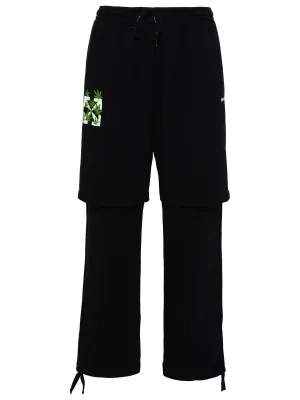 Off-White Weed Arrows Drawstring Track Pants