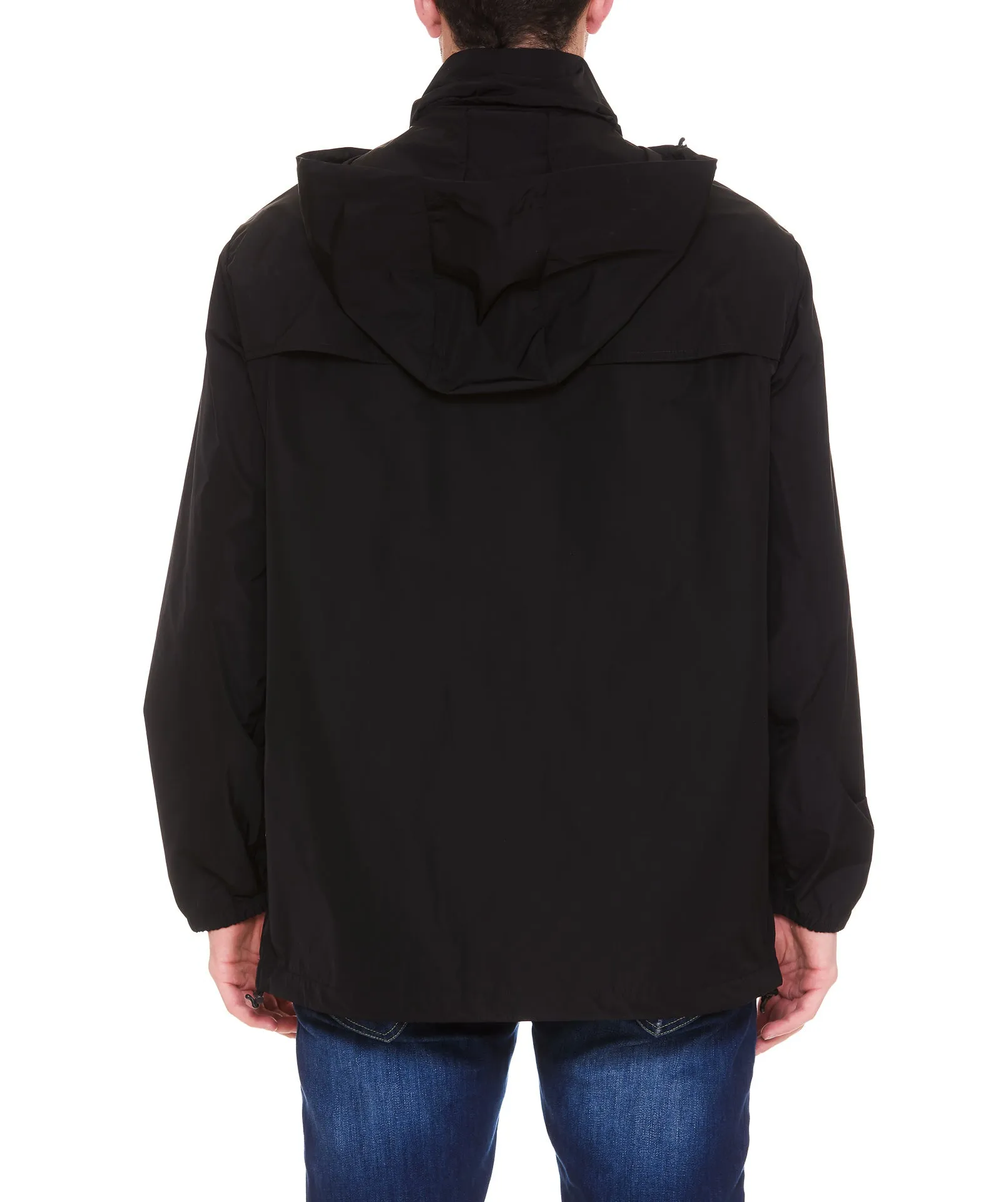 Off-White Zip-Up Long-Sleeved Jacket