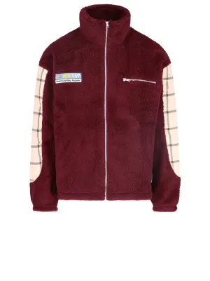 PACCBET High Neck Zipped Fleece Jacket