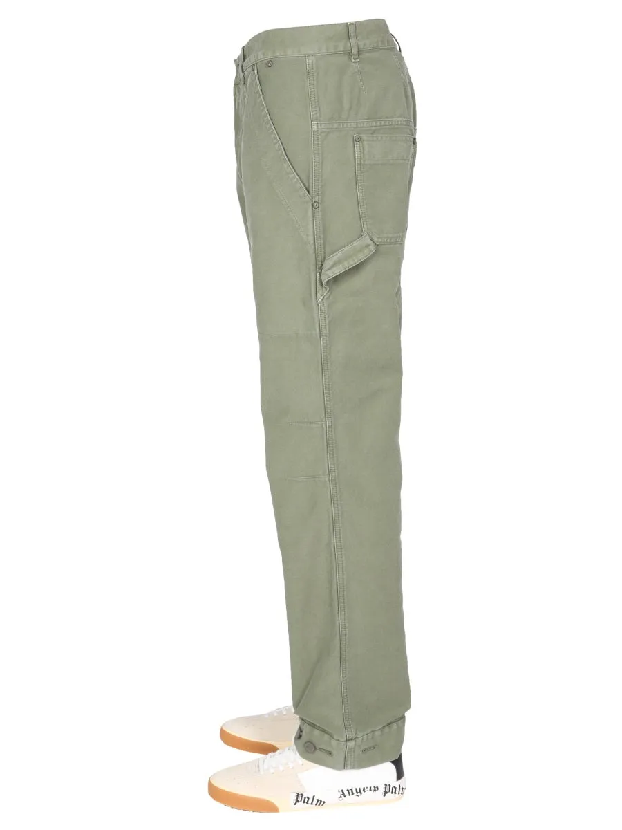 Palm Angels Button Detailed Cargo Pants