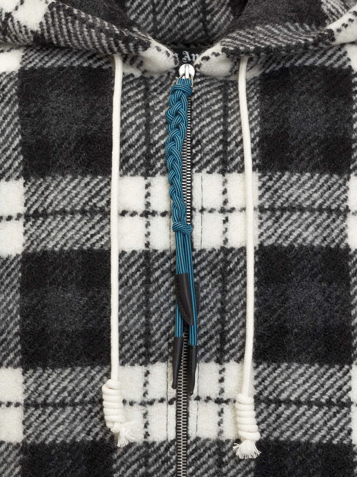 Palm Angels Checked Drawstring Jacket