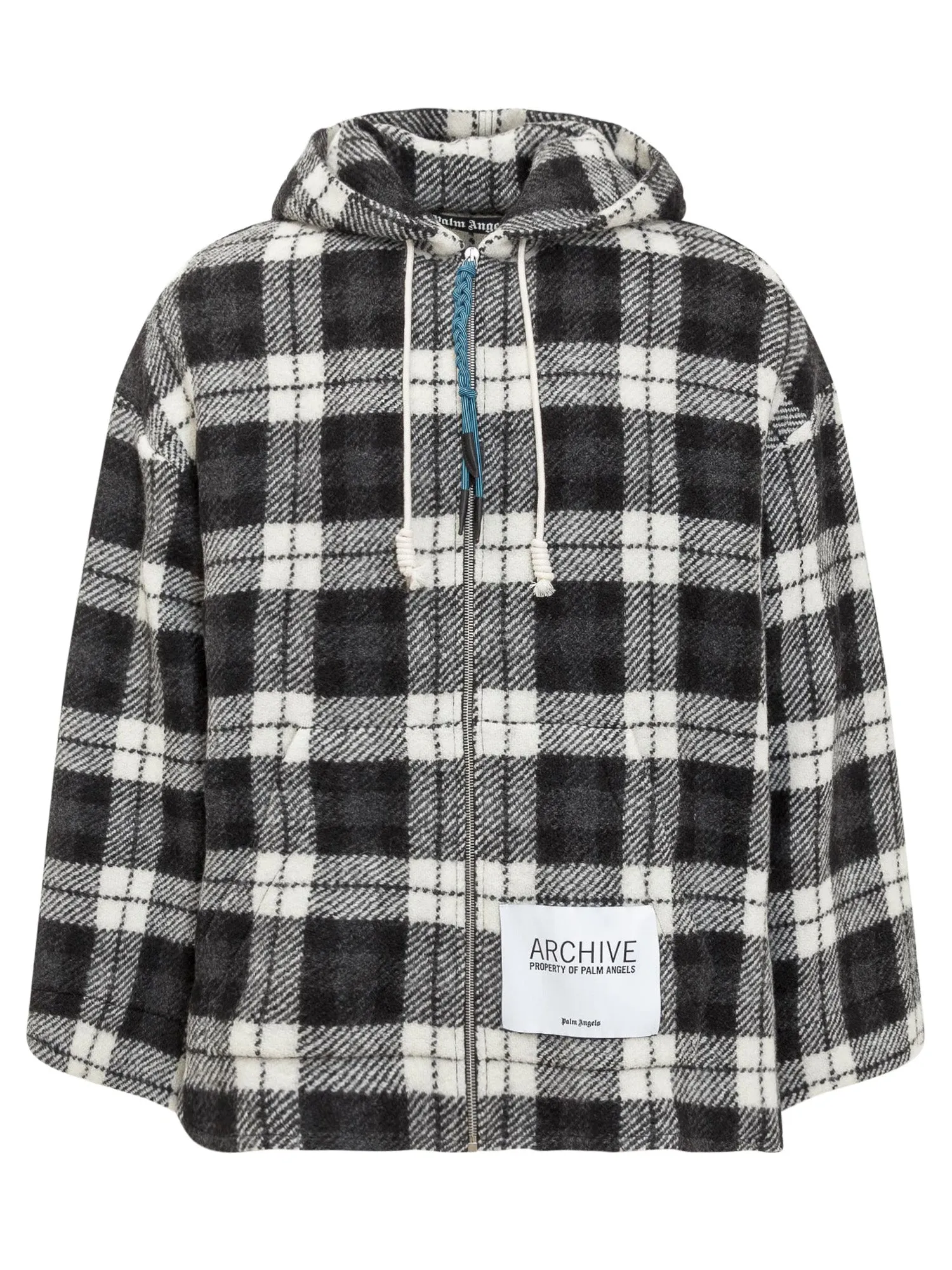 Palm Angels Checked Drawstring Jacket