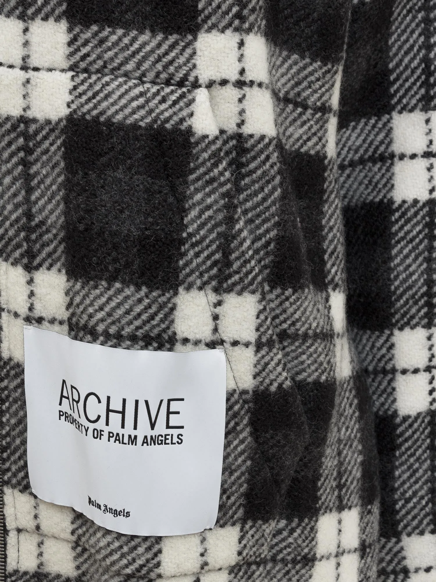 Palm Angels Checked Drawstring Jacket