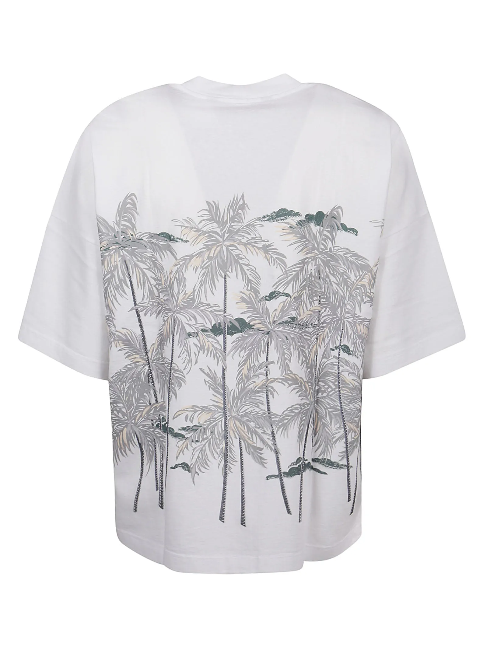 Palm Angels Graphic Printed Crewneck T-Shirt