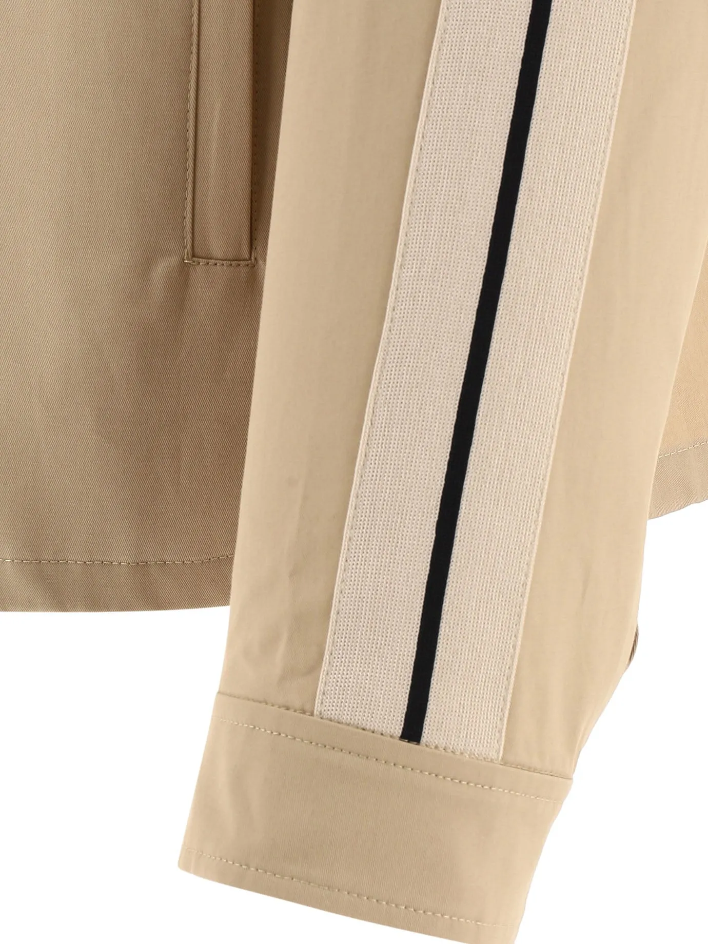 Palm Angels Logo Print Zipped Jacket