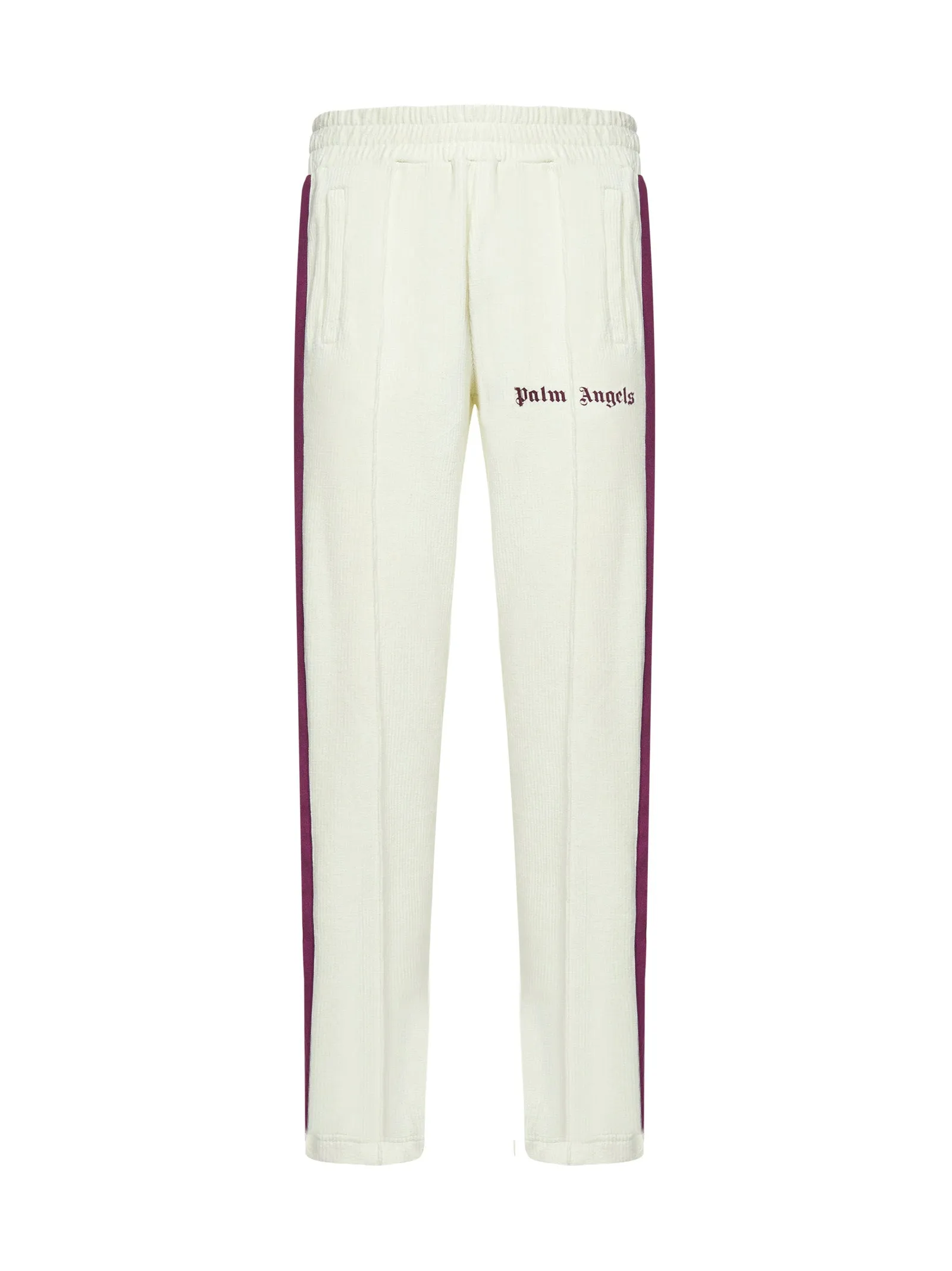 Palm Angels Logo Printed Corduroy Trackpants