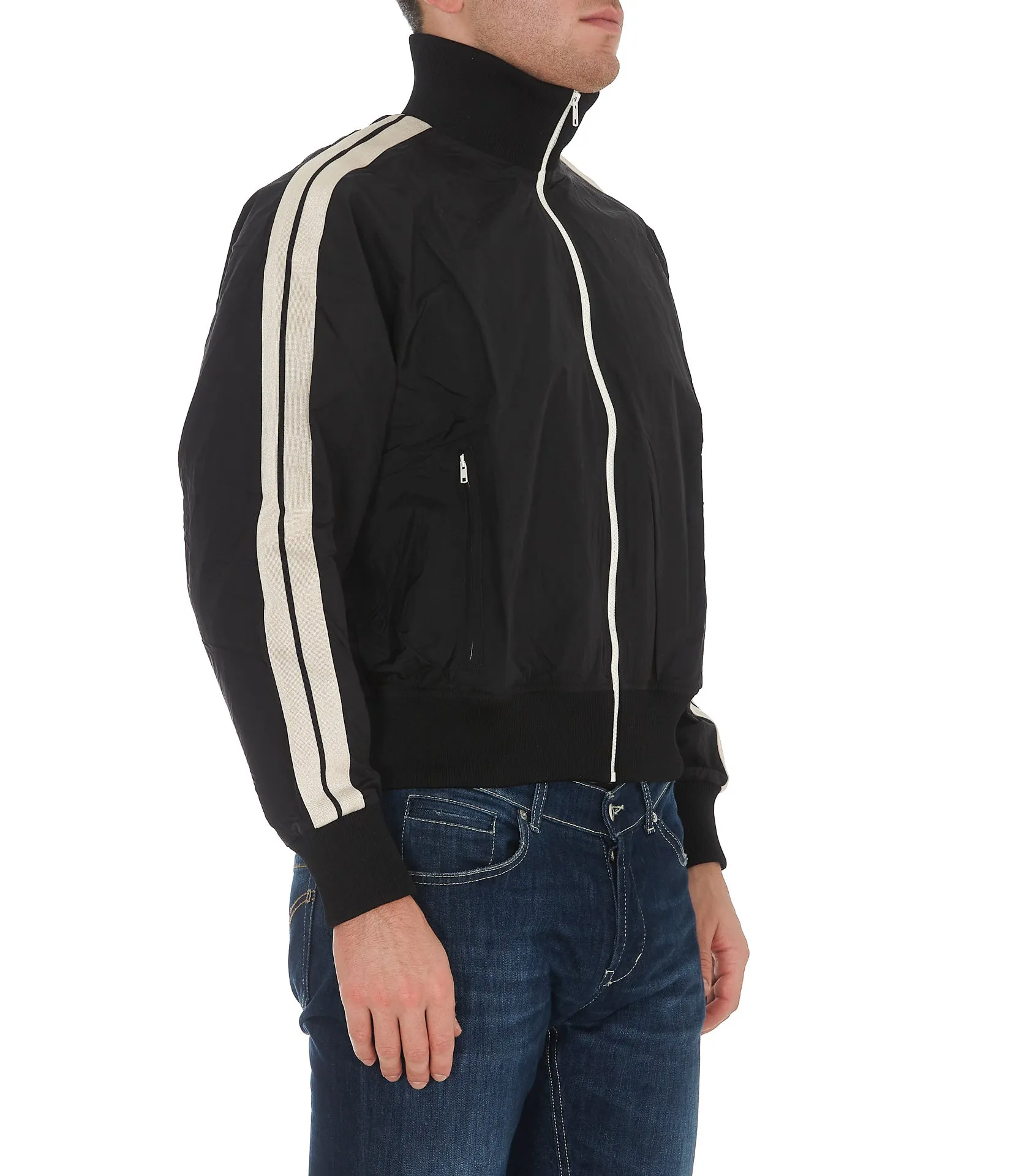 Palm Angels Logo Printed Track Jacket
