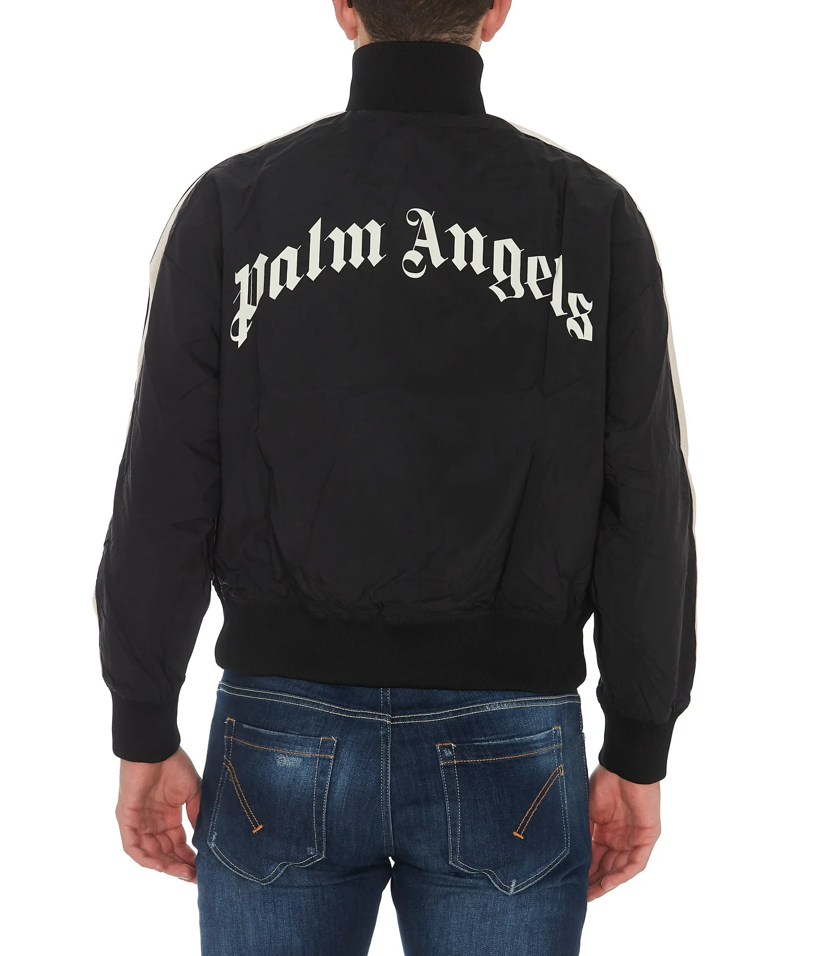 Palm Angels Logo Printed Track Jacket