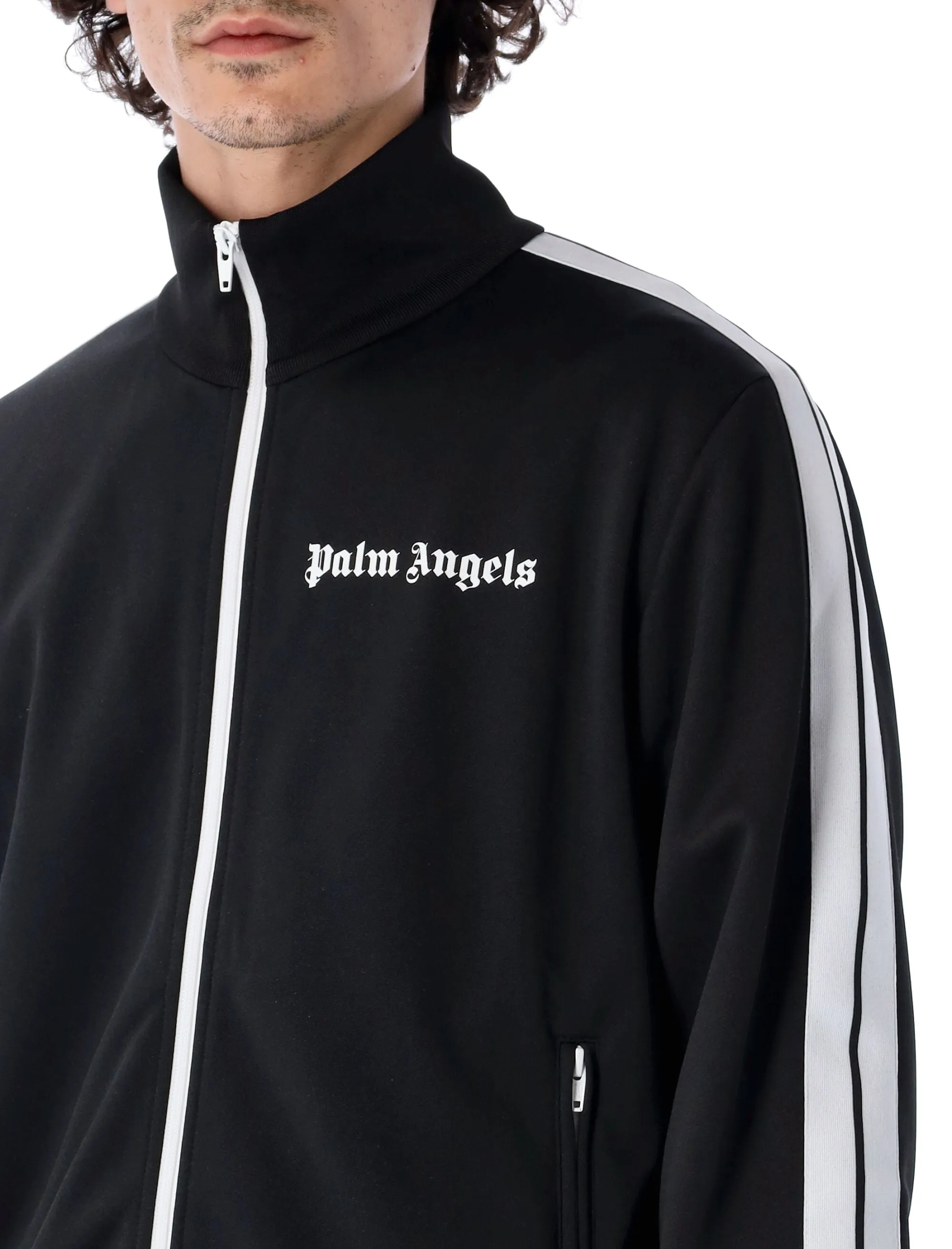 Palm Angels Logo Printed Track Jacket
