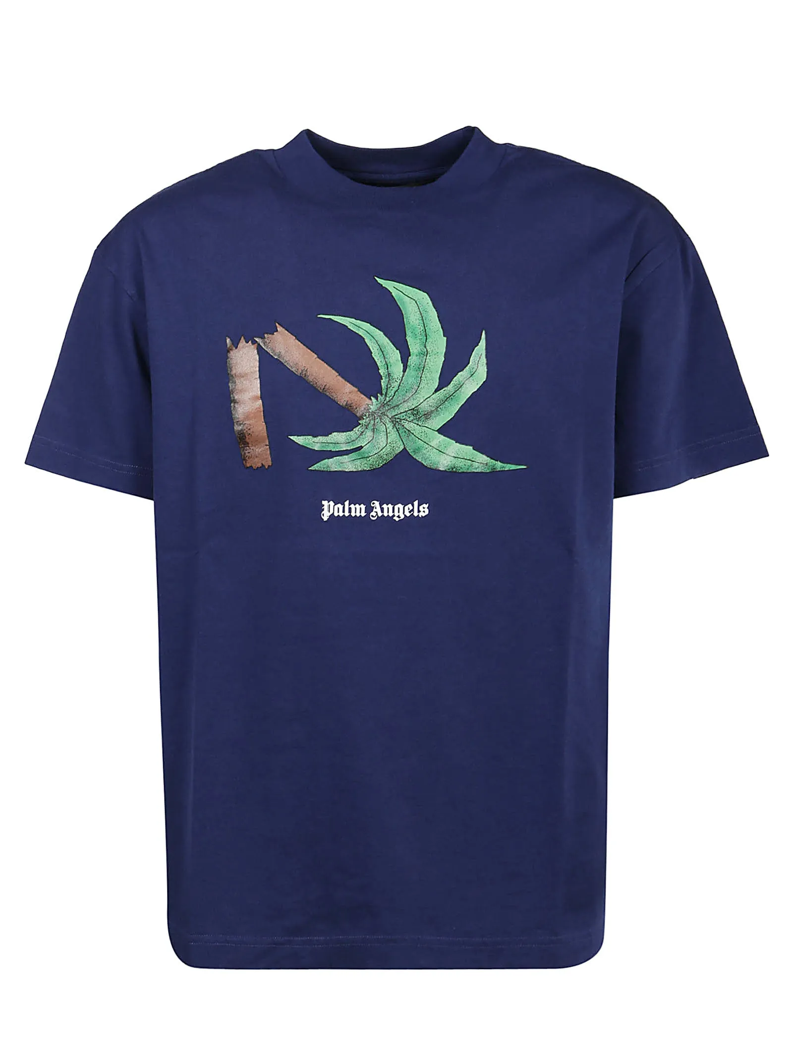 Palm Angels Palm Printed Crewneck T-Shirt