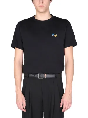 Paul Smith Embroidered Logo Crewneck T-Shirt