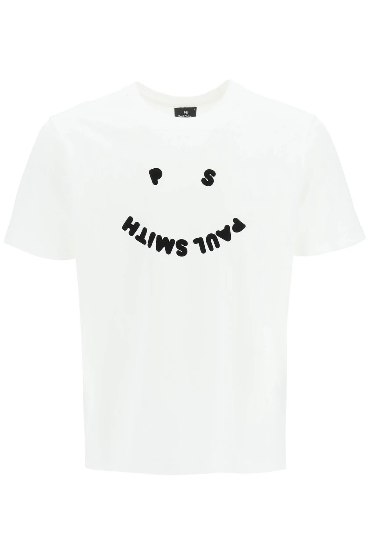 Paul Smith Smiley Logo Print Crewneck T-Shirt
