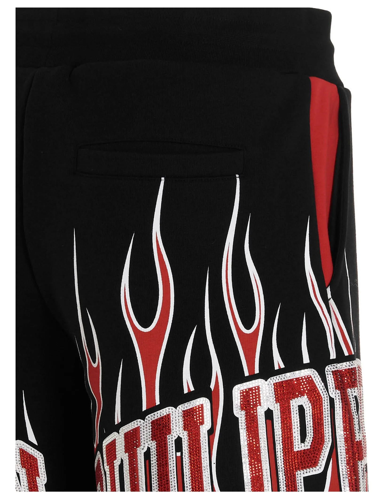 Philipp Plein Logo Embellished Drawstring Shorts