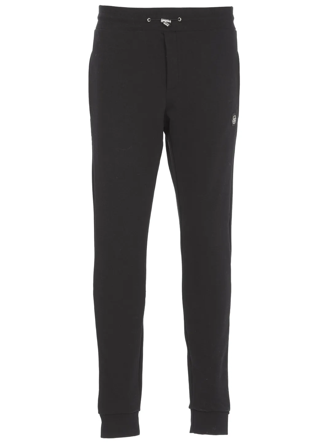 Philipp Plein Logo Patch Straight Leg Track Pants