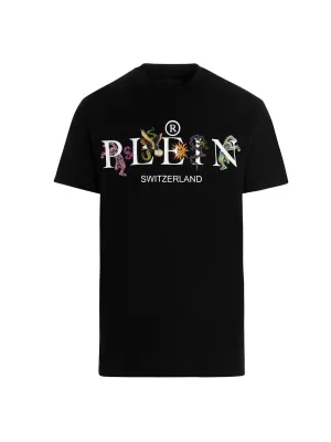 Philipp Plein SS Tattoo Crewneck Jersey T-Shirt