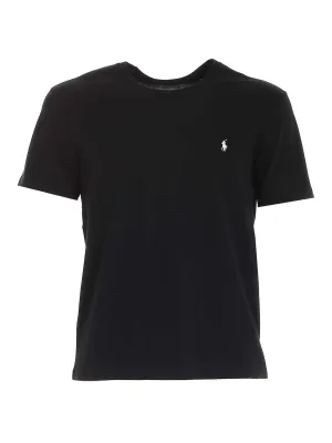 Polo Ralph Lauren Logo Embroidered Crewneck T-Shirt