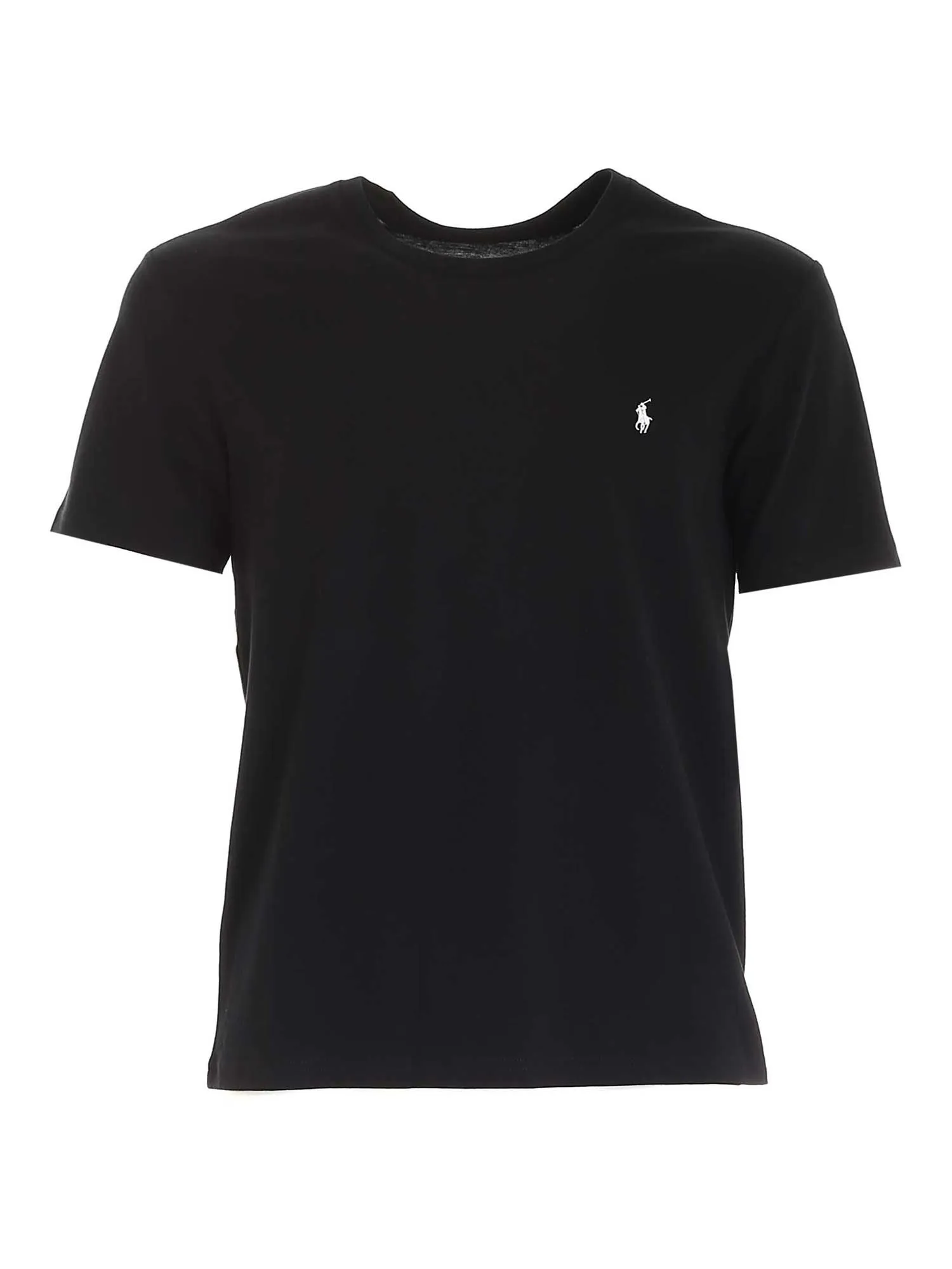 Polo Ralph Lauren Logo Embroidered Crewneck T-Shirt