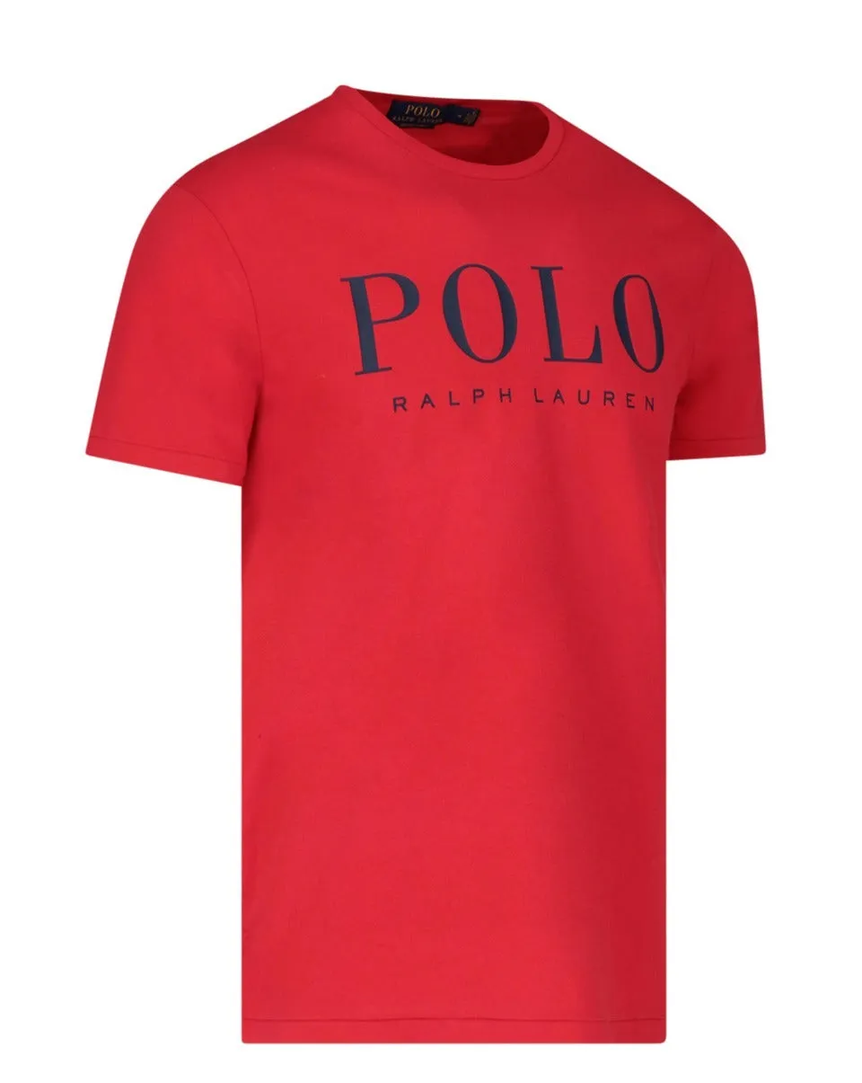 Polo Ralph Lauren Logo Printed Crewneck T-Shirt